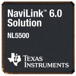 Texas Instruments Launches GPS/Bluetooth/FM Chip